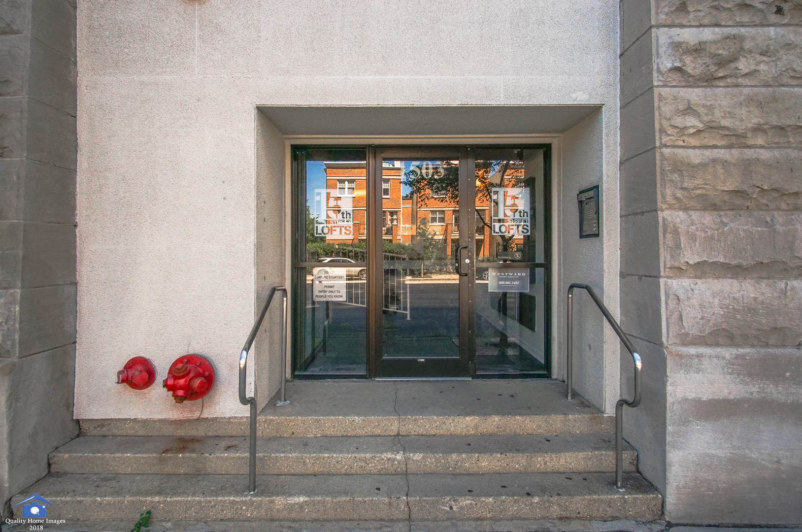 1503 South State Street, Unit 602 Chicago, IL 60605 - Photo 3 of 21 a view of a glass door