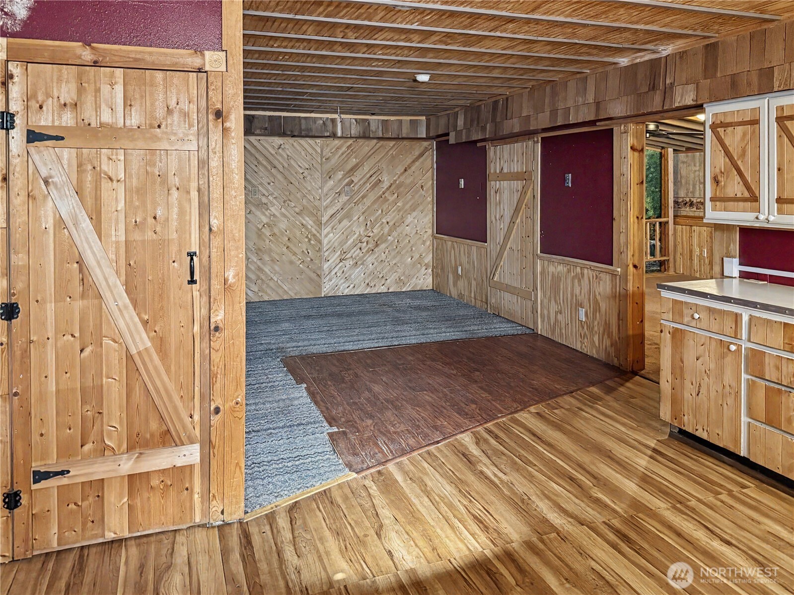 802 South Chelan Avenue Wenatchee, WA 98801 - Photo 12 of 40 a view of a porch with wooden floor and stairs