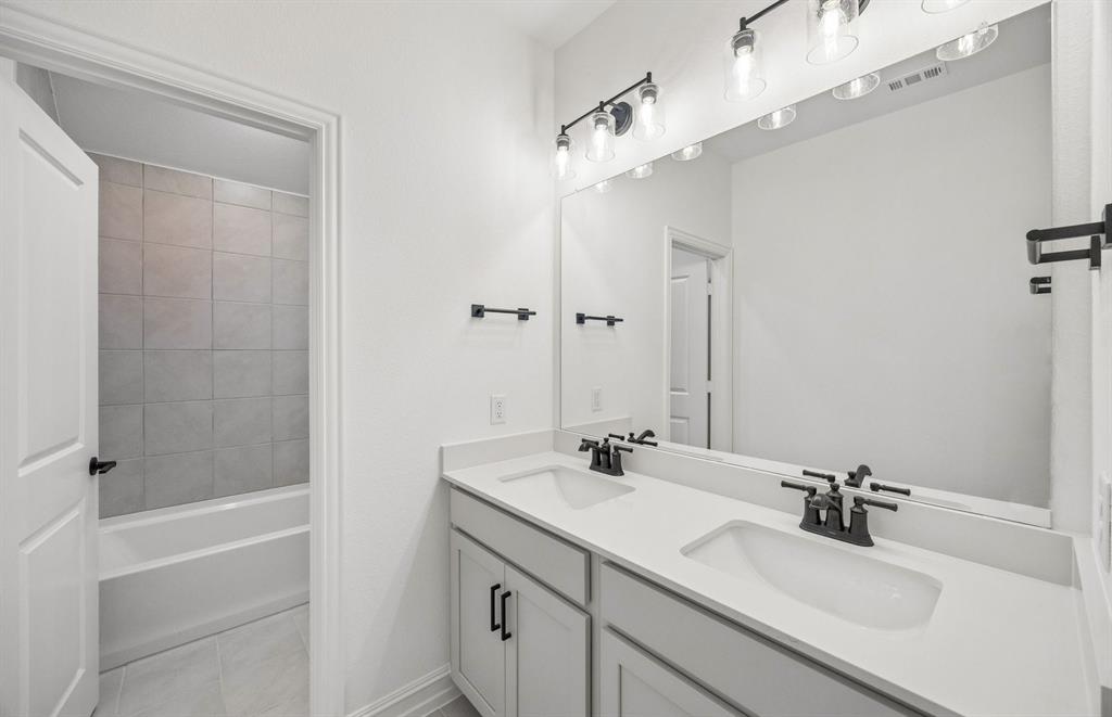 1809 Ridgedale Street Celina, TX 75009 - Photo 22 of 22 *Floorplan representation, not actual home - Spacious secondary bathroom