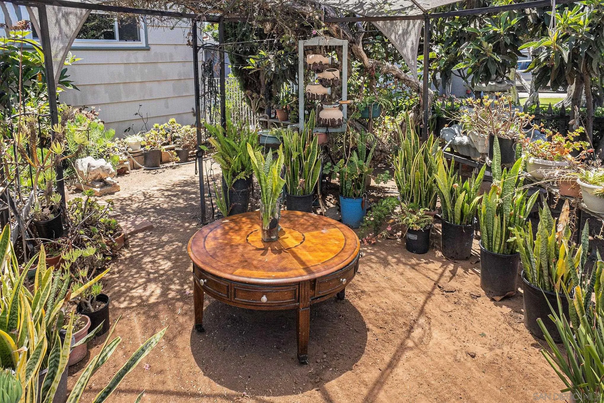74 E Street Chula Vista, CA 91910 - Photo 29 of 56 a view of a backyard with table and chairs