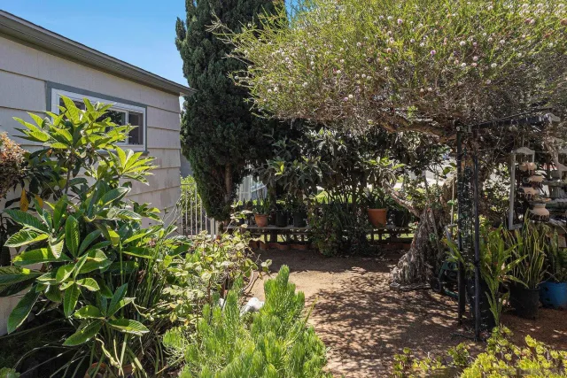 a view of a living room a kitchen with wooden floor and a fireplace
