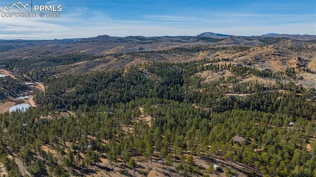 a view of city and mountain