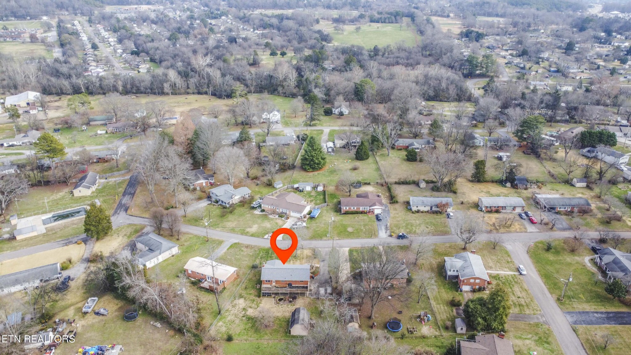 5409 Inwood Road Northwest Knoxville, TN 37921 - Photo 43 of 47 a aerial view of a city