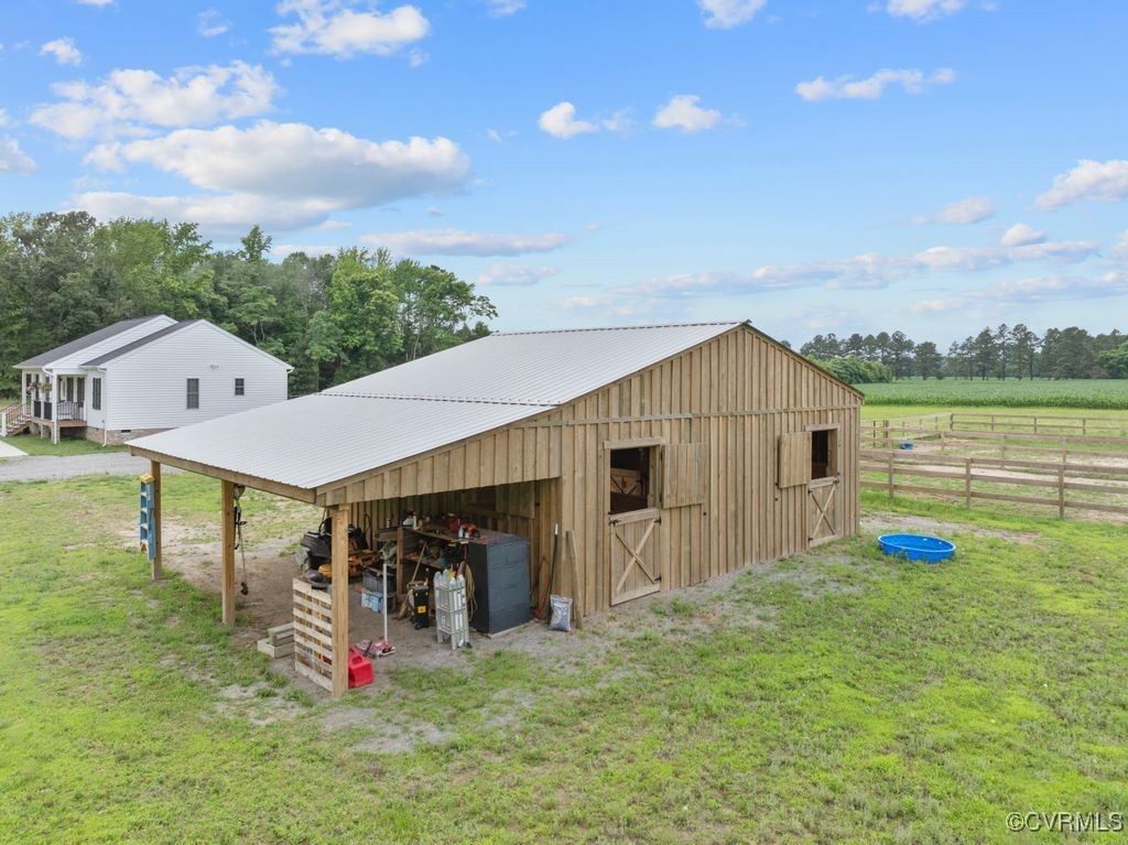 9530 Dabneys Mill Road Manquin, VA 23106 - Photo 38 of 40 Back of Barn