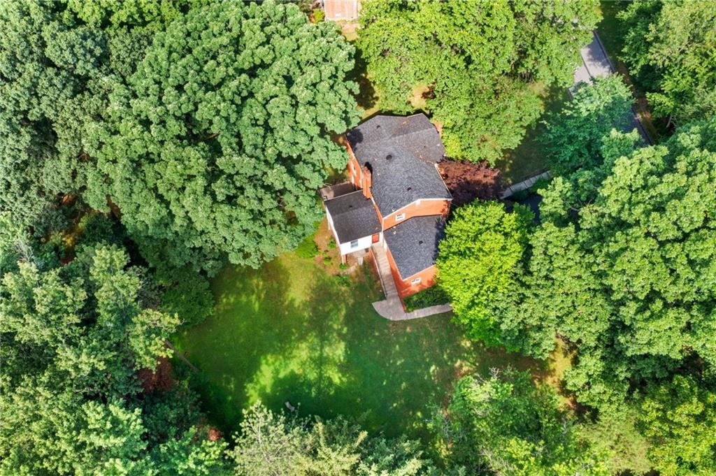 199 Farmington Road Pittsburgh, PA 15215 - Photo 45 of 46 an aerial view of a house with a yard