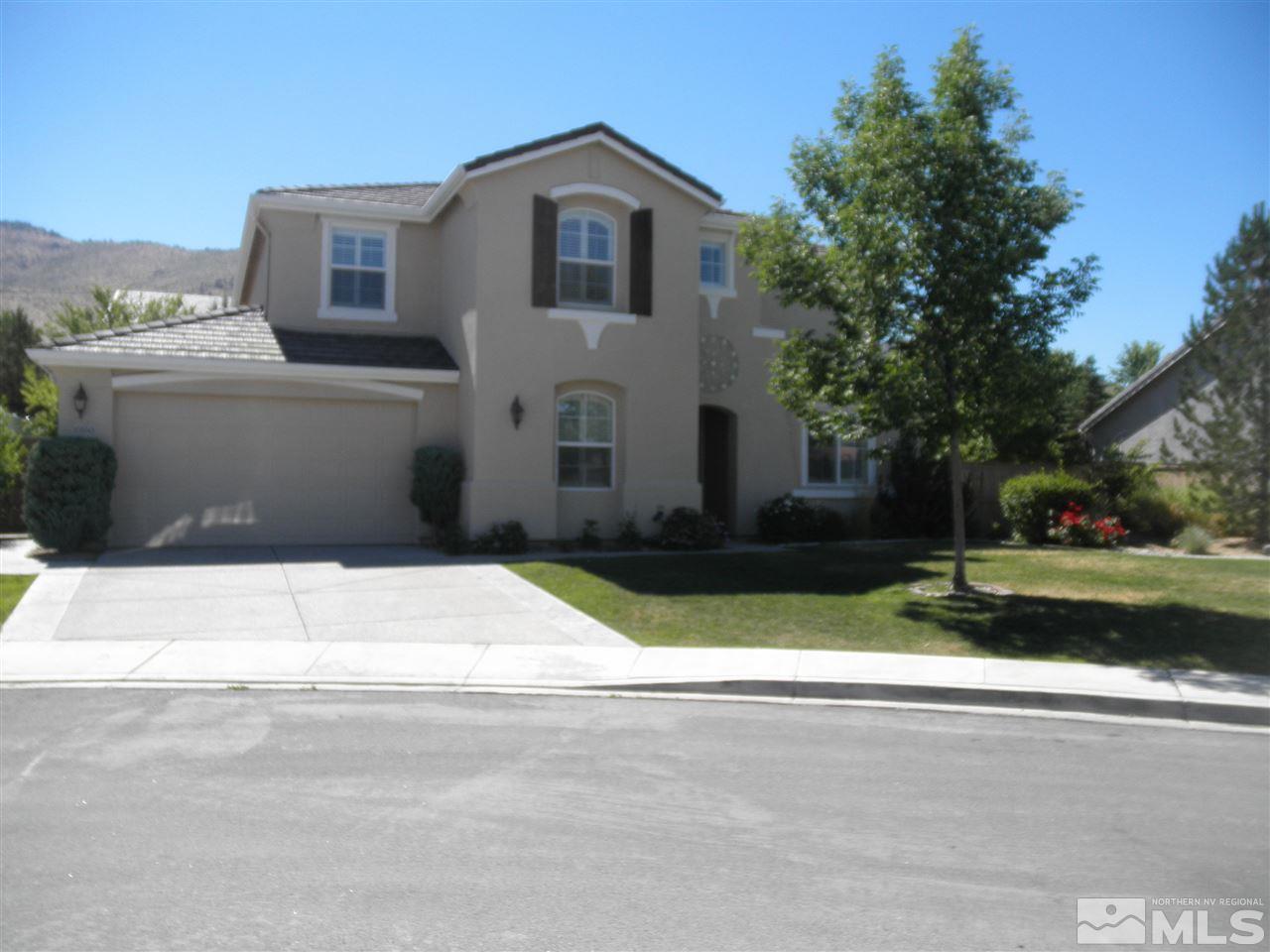 10550 Autumn Walk Court Reno, NV 89521 - Photo 15 of 15 a front view of a house with a yard