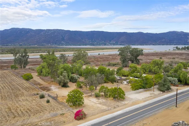 a view of a house with a street