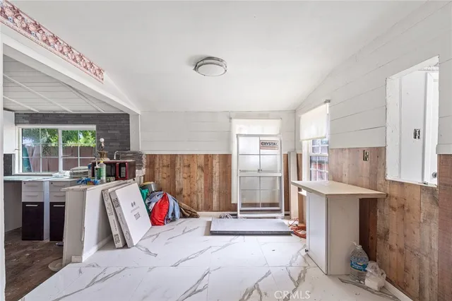 a very nice looking room with a large window