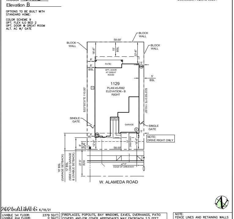 14323 West Alameda Road Surprise, AZ 85387 - Photo 46 of 56 Plat Map