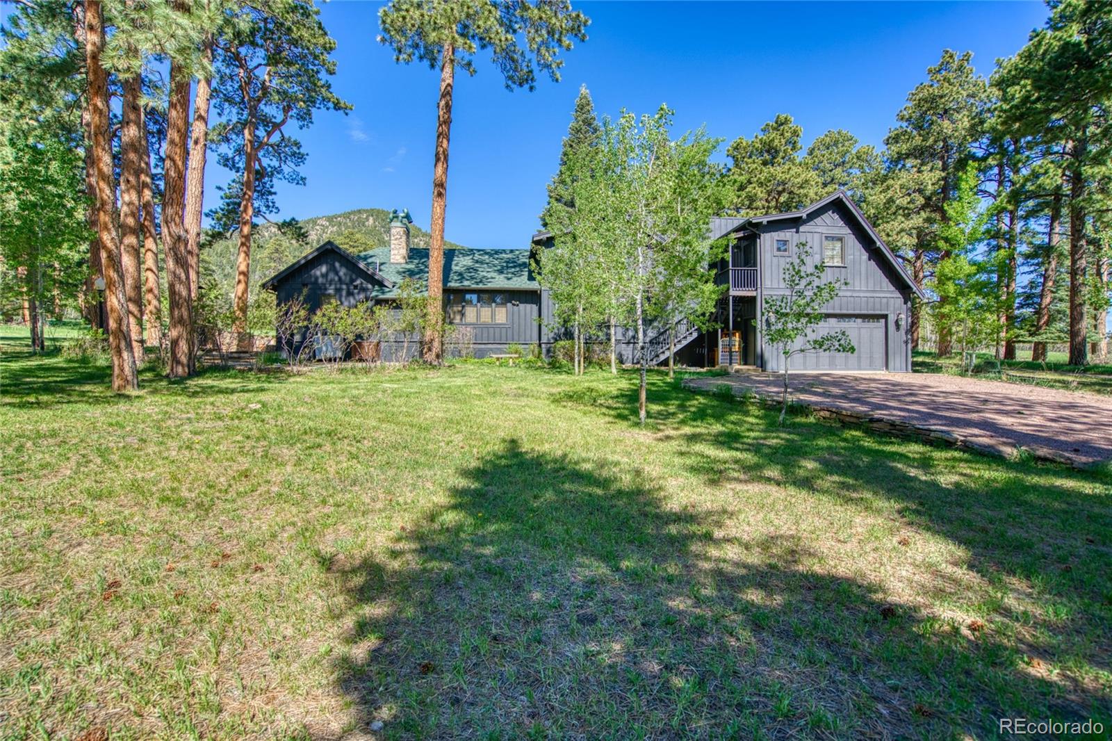 8555 Cuerna Verde Road Rye, CO 81069 - Photo 33 of 35 a view of backyard of house with green space