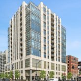 a front view of a building