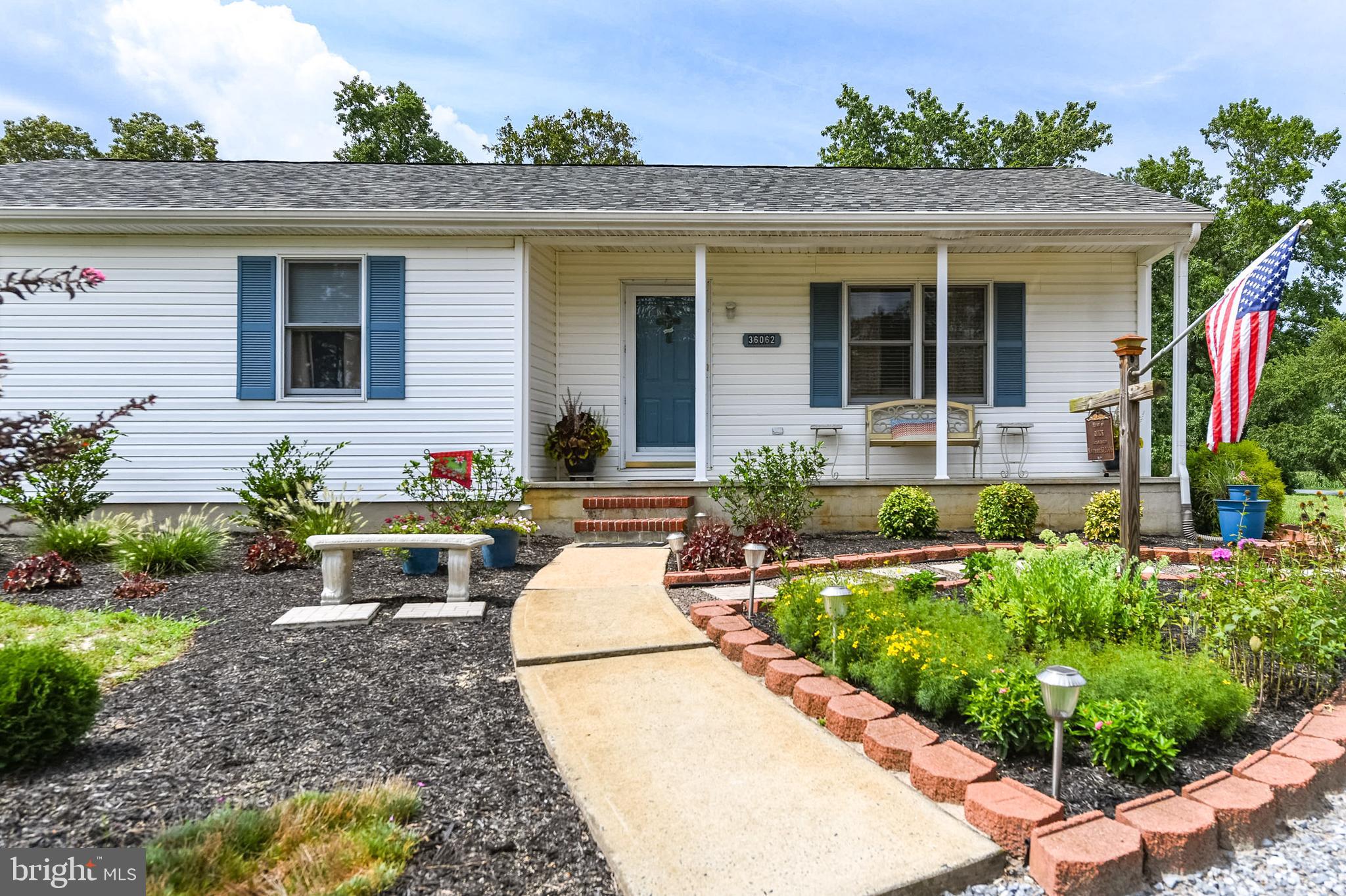 36062 Cobbs Hill Road Willards, MD 21874 - Photo 2 of 43 Landscaped entrance to the home