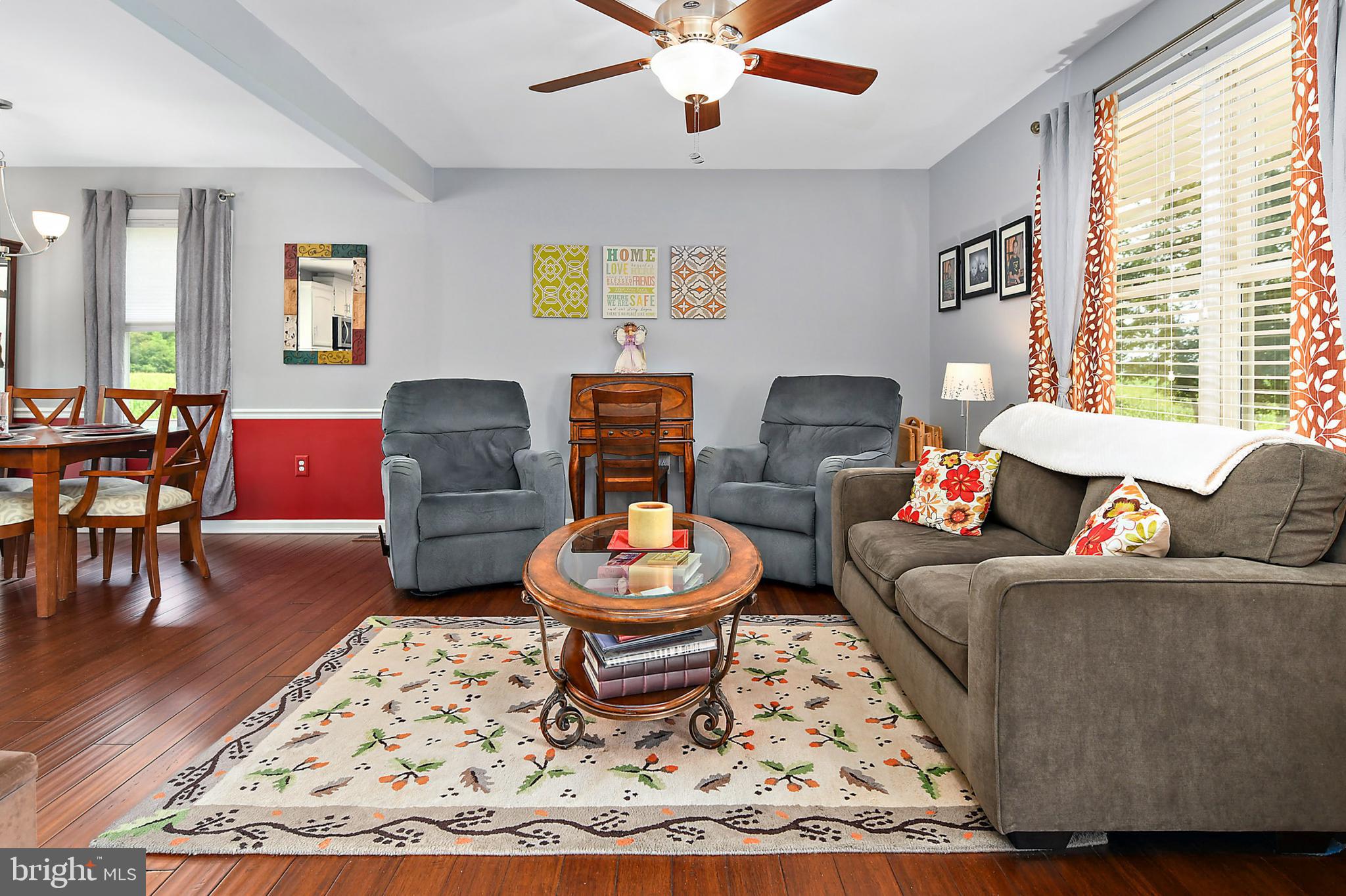 36062 Cobbs Hill Road Willards, MD 21874 - Photo 4 of 43 Living room with ceiling fan