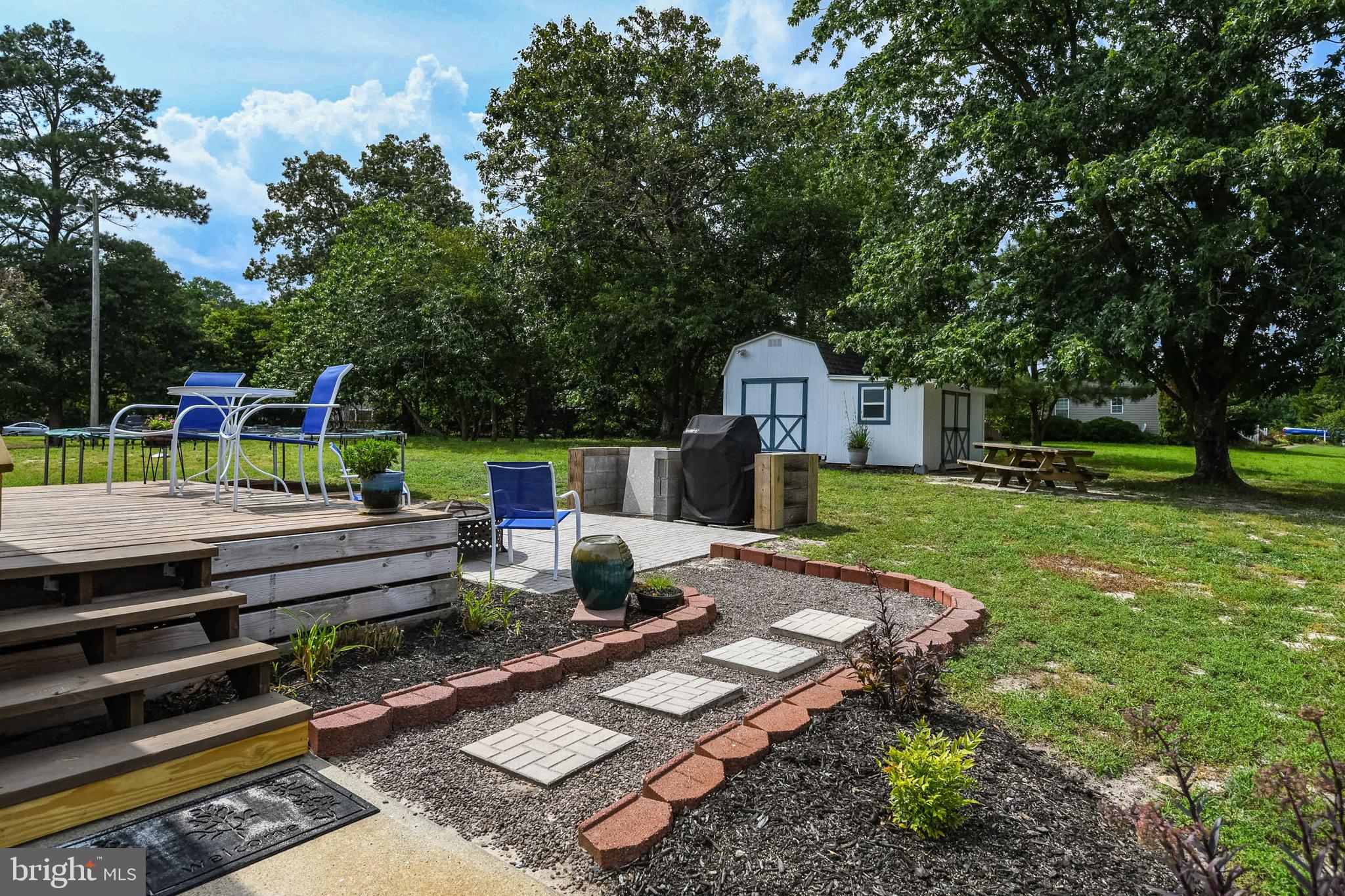 36062 Cobbs Hill Road Willards, MD 21874 - Photo 40 of 43 Back yard with shed
