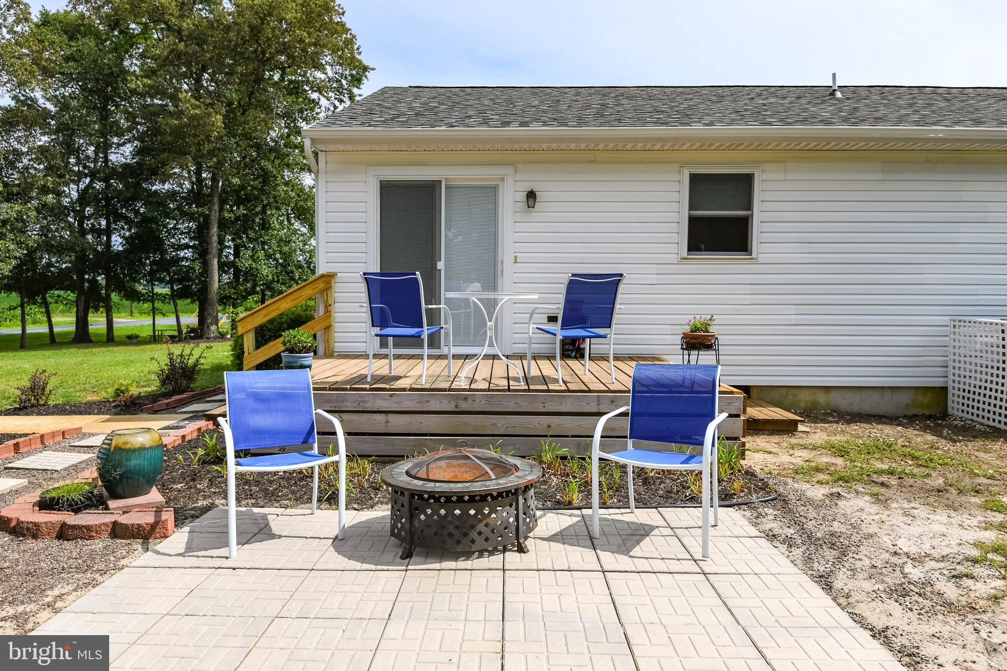 36062 Cobbs Hill Road Willards, MD 21874 - Photo 41 of 43 Paver patio in the back yard
