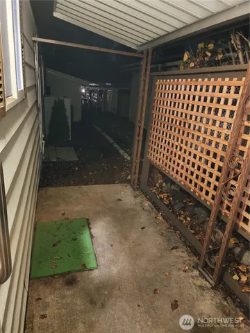 a view of a walk in closet