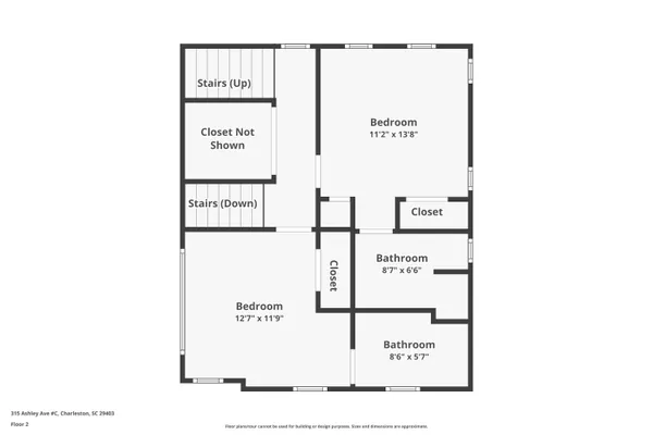 $5,400 | 315 Ashley Avenue, Unit C, Charleston, SC 29403