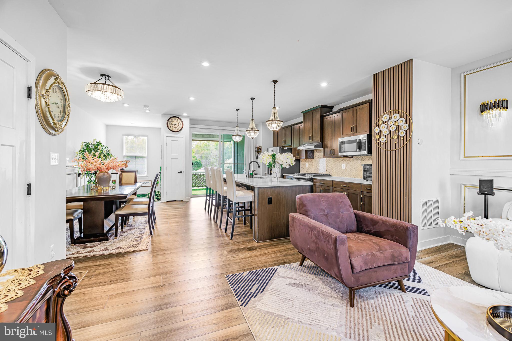 109 Torrey Drive Newark, DE 19702 - Photo 13 of 49 a living room with fireplace furniture and a wooden floor