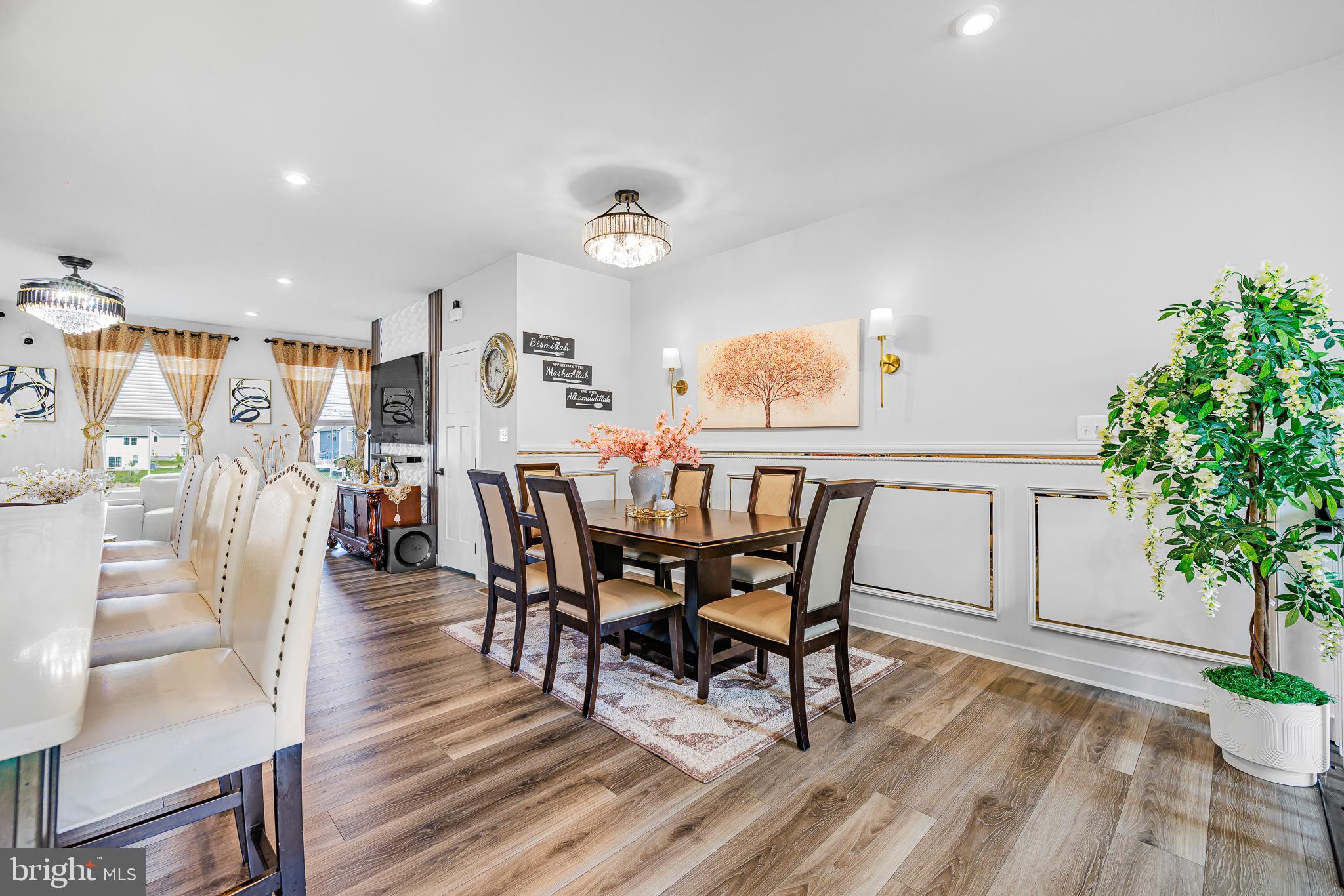 109 Torrey Drive Newark, DE 19702 - Photo 16 of 49 a view of a dining room with furniture and wooden floor