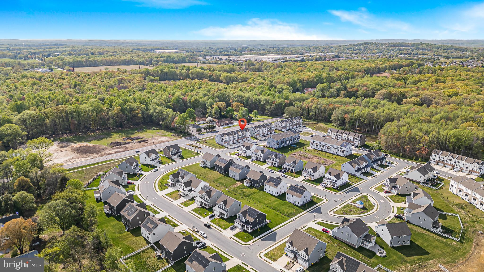 109 Torrey Drive Newark, DE 19702 - Photo 45 of 49 an aerial view of a city with ocean view