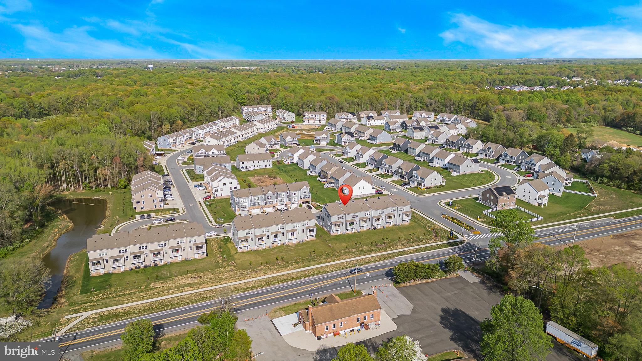109 Torrey Drive Newark, DE 19702 - Photo 47 of 49 an aerial view of ocean and residential houses with outdoor space