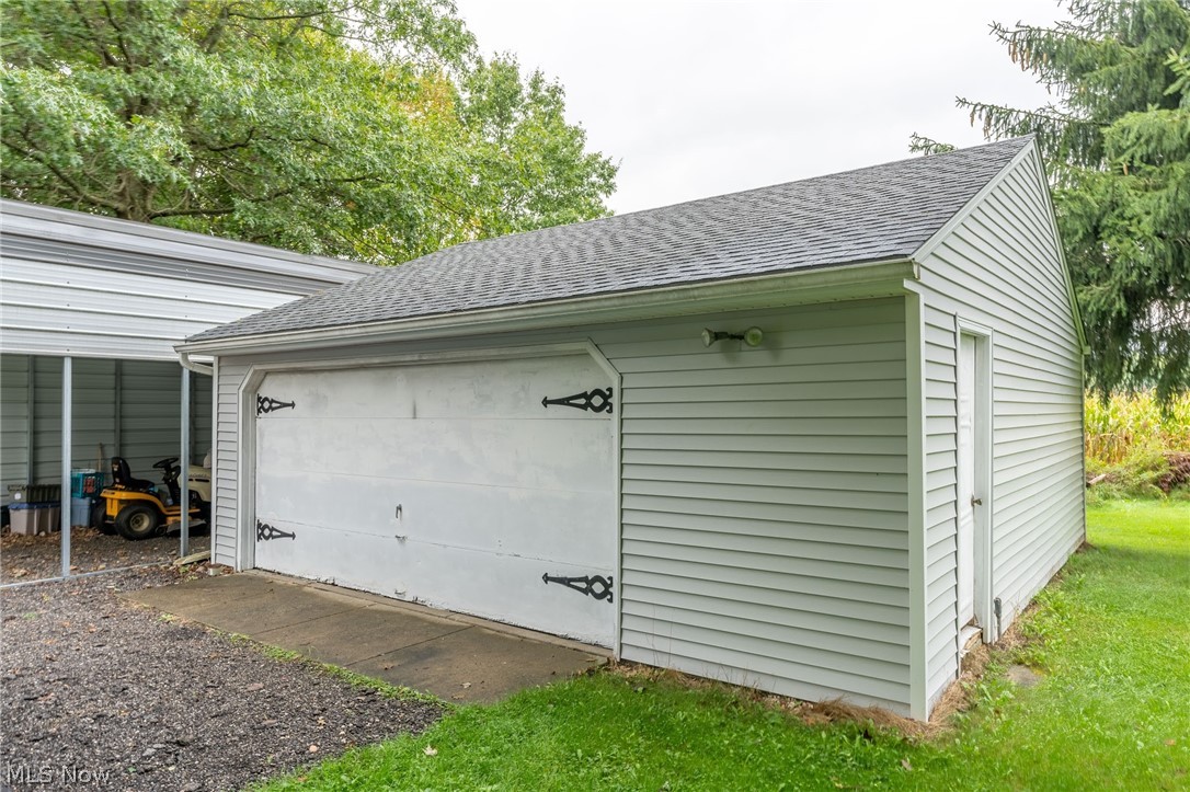 5155 McCormick Road Ravenna, OH 44266 - Photo 6 of 28 Detached oversized 2 car garage
