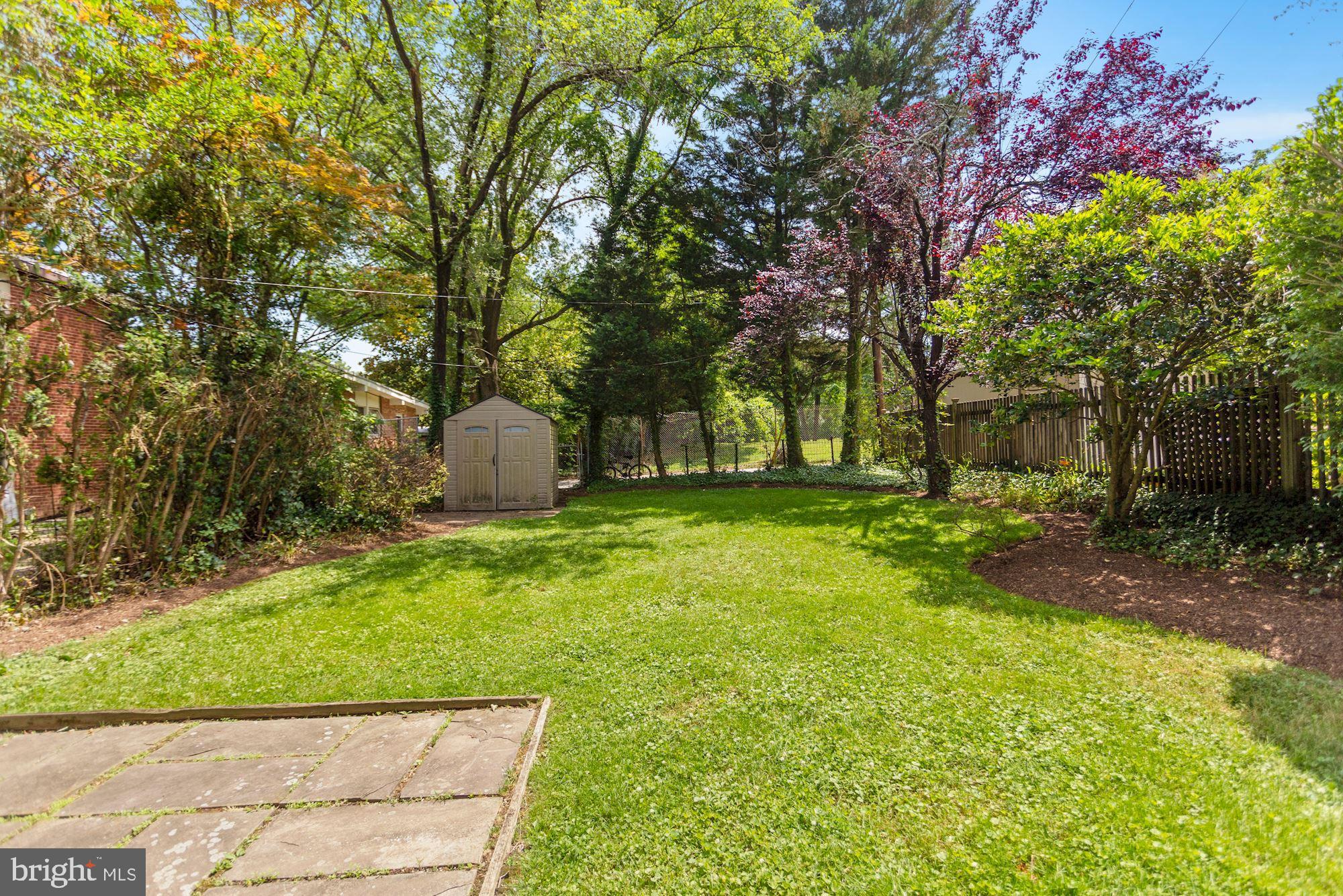 2810 Rittenhouse Street Northwest Washington, DC 20015 - Photo 22 of 24 Great patio and rear yard