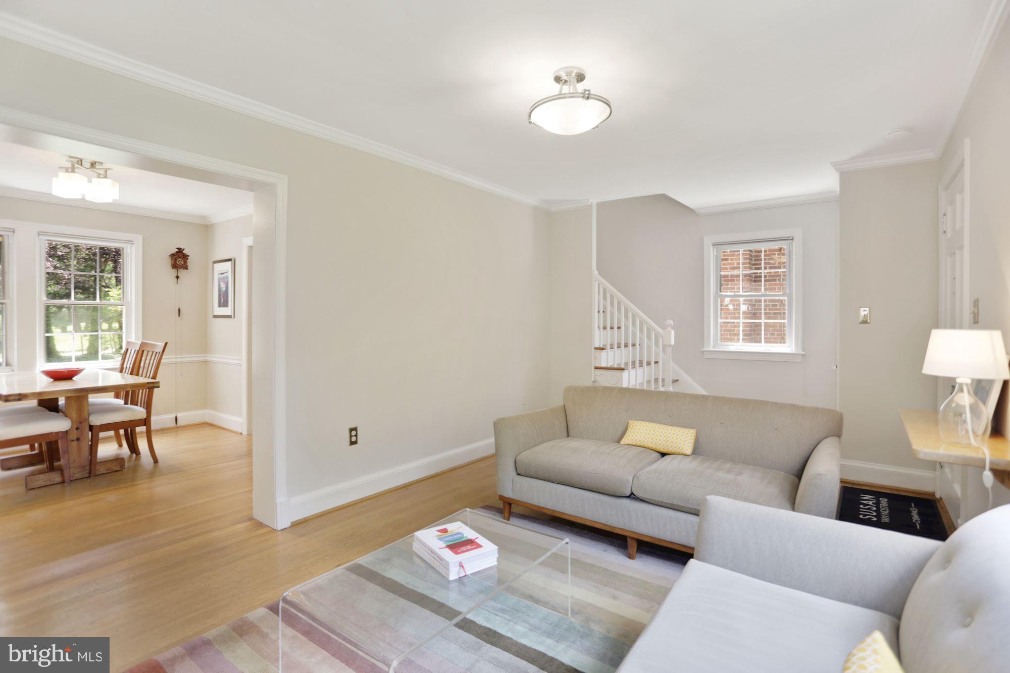 2810 Rittenhouse Street Northwest Washington, DC 20015 - Photo 6 of 24 Looking into the dining room