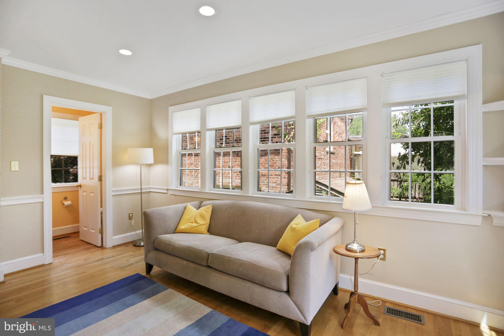 2810 Rittenhouse Street Northwest Washington, DC 20015 - Photo 9 of 24 Family room, filled with light