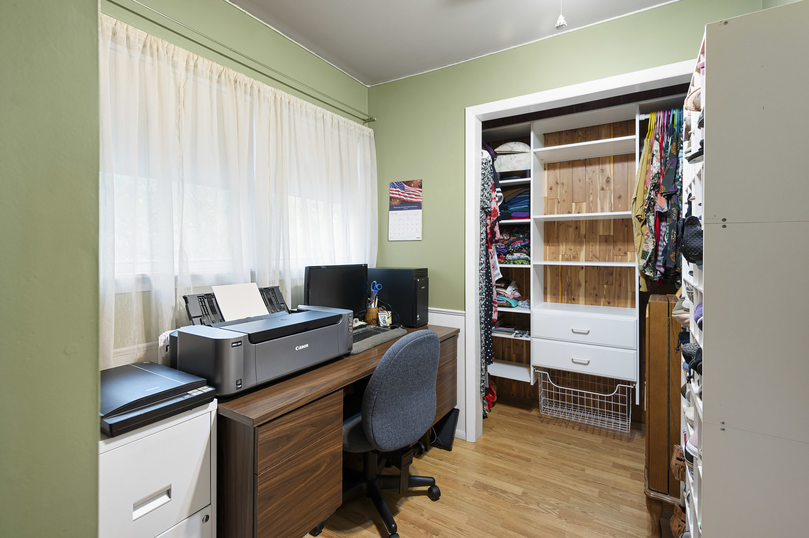 1011 Kohley Road Lisle, IL 60532 - Photo 12 of 26 a view of a workspace with furniture and a window