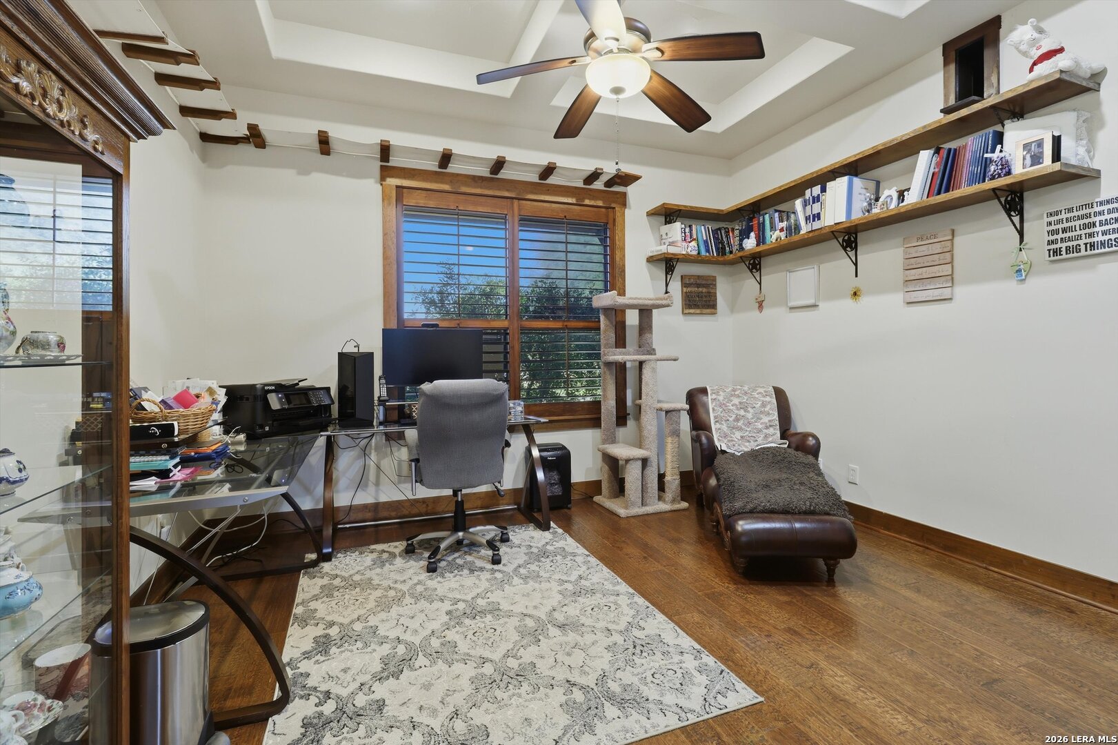 439 Mystic Parkway Spring Branch, TX 78070 - Photo 12 of 39 a living room with furniture and a wooden floor
