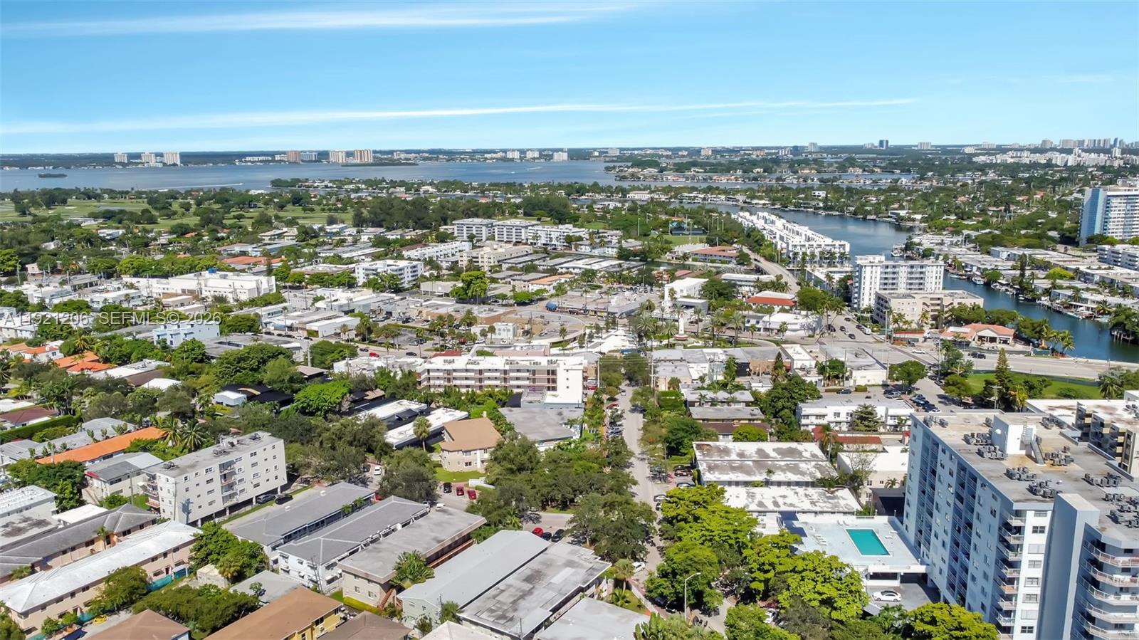 6921 Rue Vendome, Unit 1 Miami Beach, FL 33141 - Photo 19 of 27 an aerial view of a city