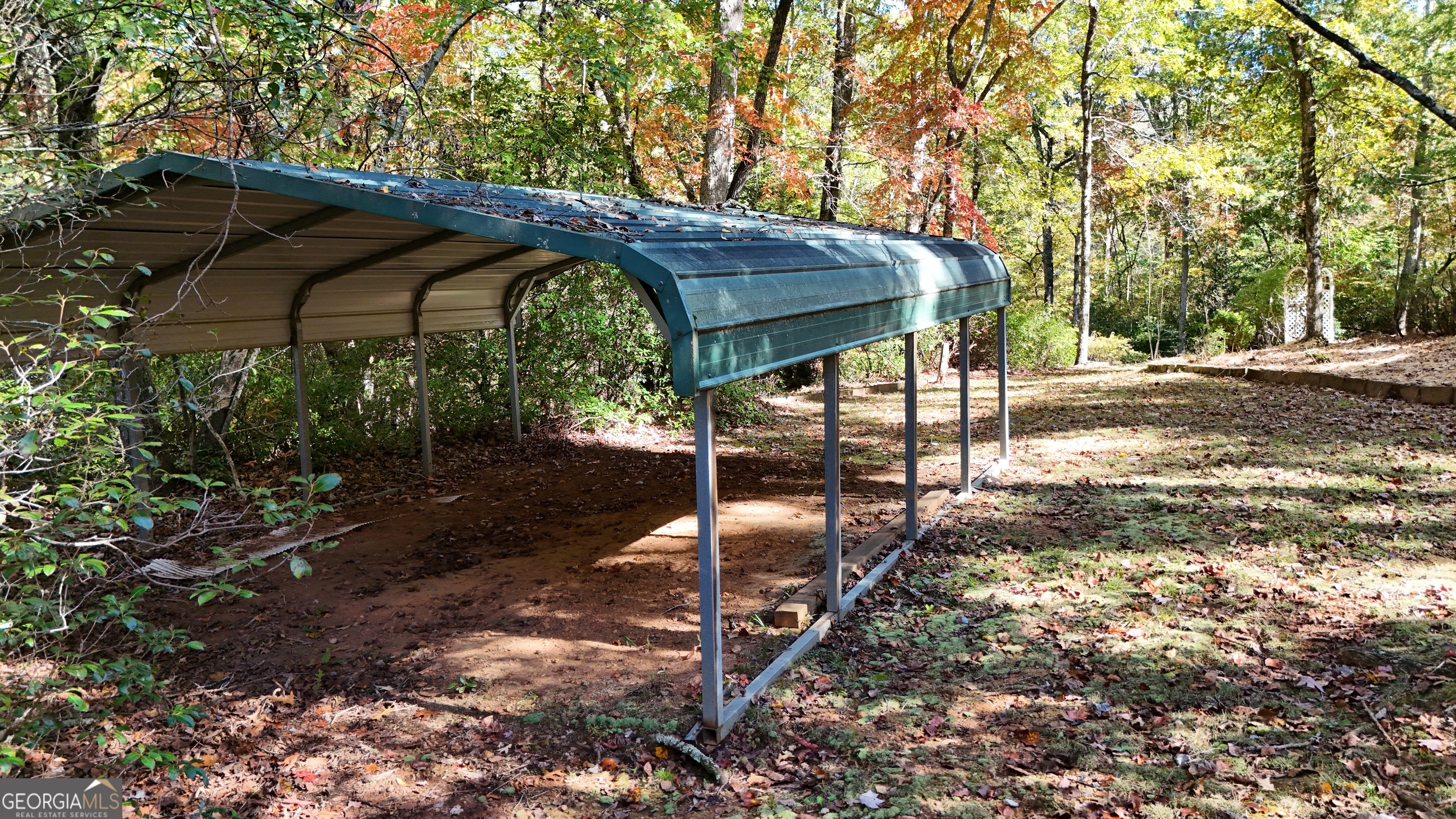 431 Paradise Valley Road Cleveland, GA 30528 - Photo 24 of 27 a view of backyard with sitting area