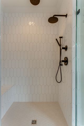 a view of a room with window and a kitchen