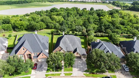a view of a city with lawn chairs