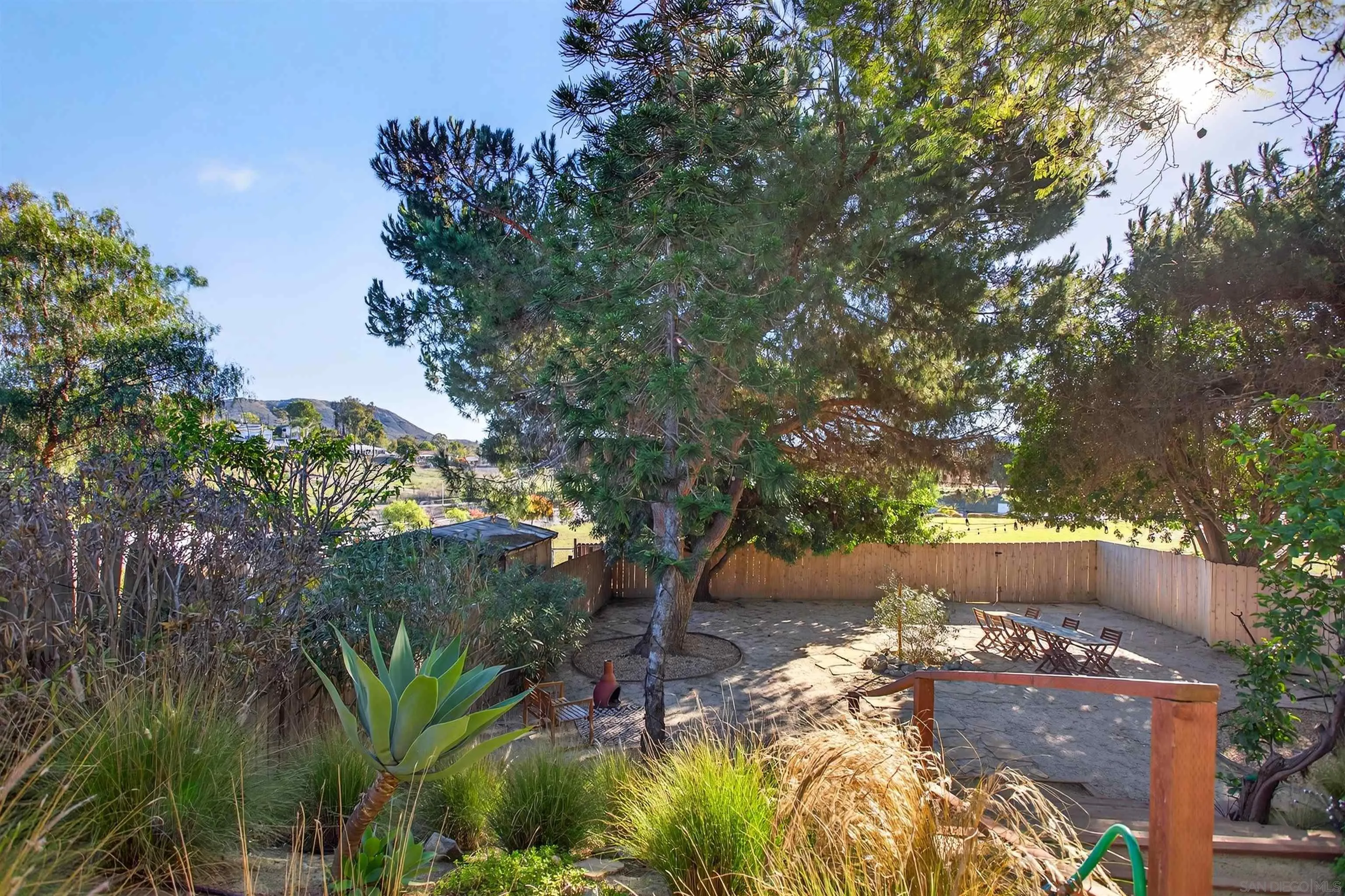 3548 De Leone Road San Marcos, CA 92069 - Photo 34 of 46 a view of backyard with green space