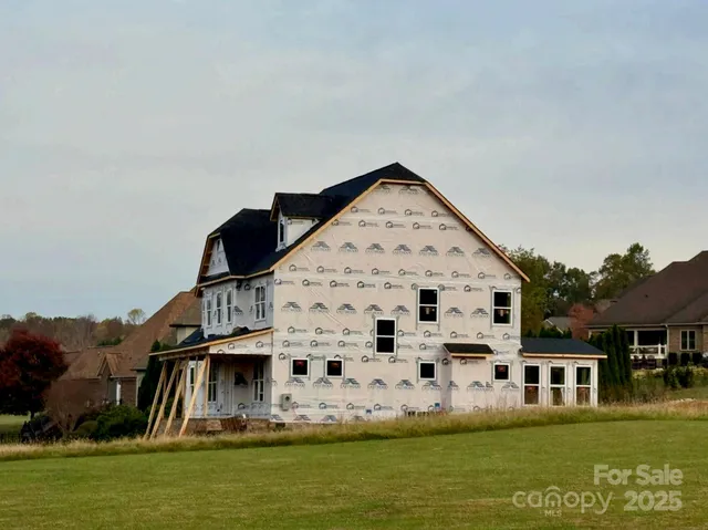 a view of houses with outdoor space