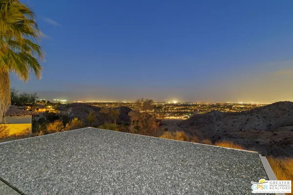 a view of city and ocean