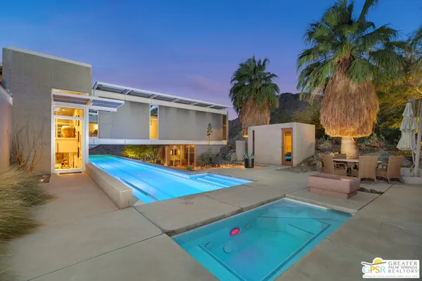 a view of a house with a patio