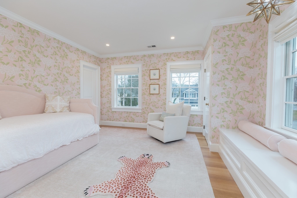 34 Chesterton Road Wellesley, MA 02481 - Photo 20 of 36 a spacious bedroom with a bed and a large window