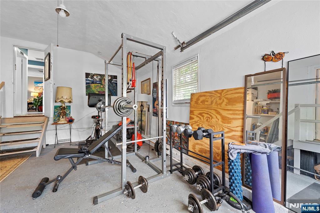 5 Leo Terrace Bloomfield, NJ 07003 - Photo 18 of 32 a view of a room with gym equipment