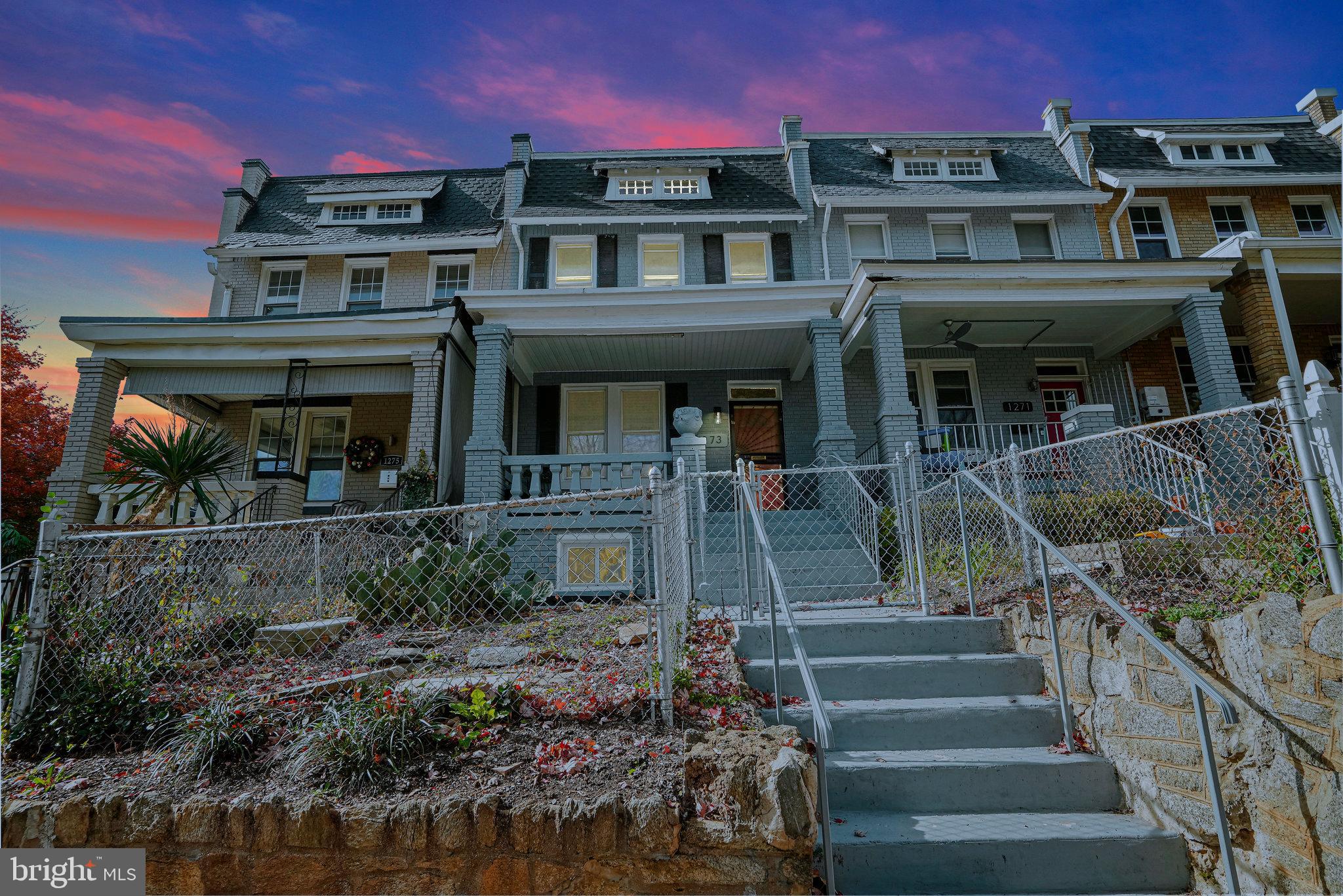 1273 Holbrook Terrace Northeast Washington, DC 20002 - Photo 3 of 24 a view of a building with a porch