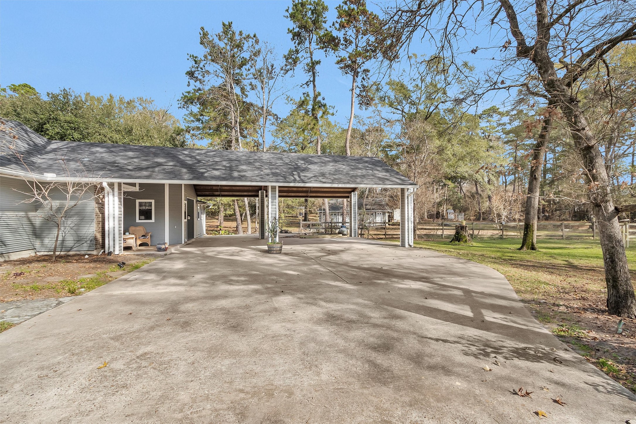 40610 Mill Creek Road Magnolia, TX 77354 - Photo 21 of 31 3 car carport and lots of extra parking