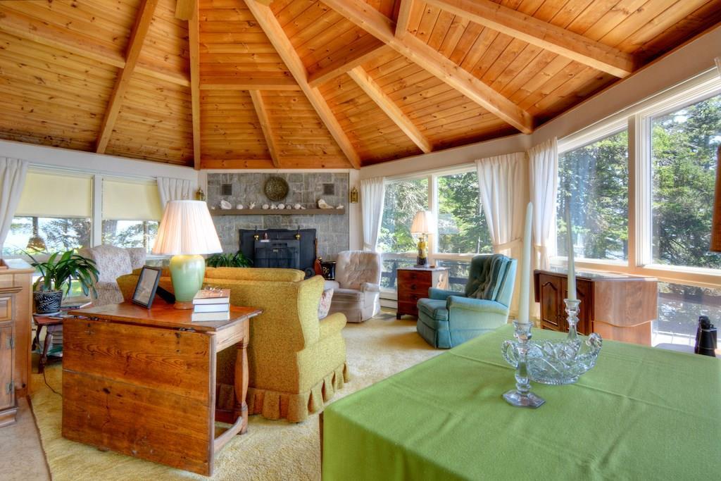 137 Howards Head Road St. George, ME 04860 - Photo 6 of 23 Open concept octagonal shape living...