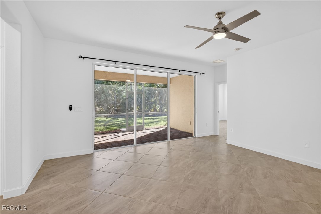 17364 Walnut Run Drive Alva, FL 33920 - Photo 25 of 50 a view of an empty room with a window