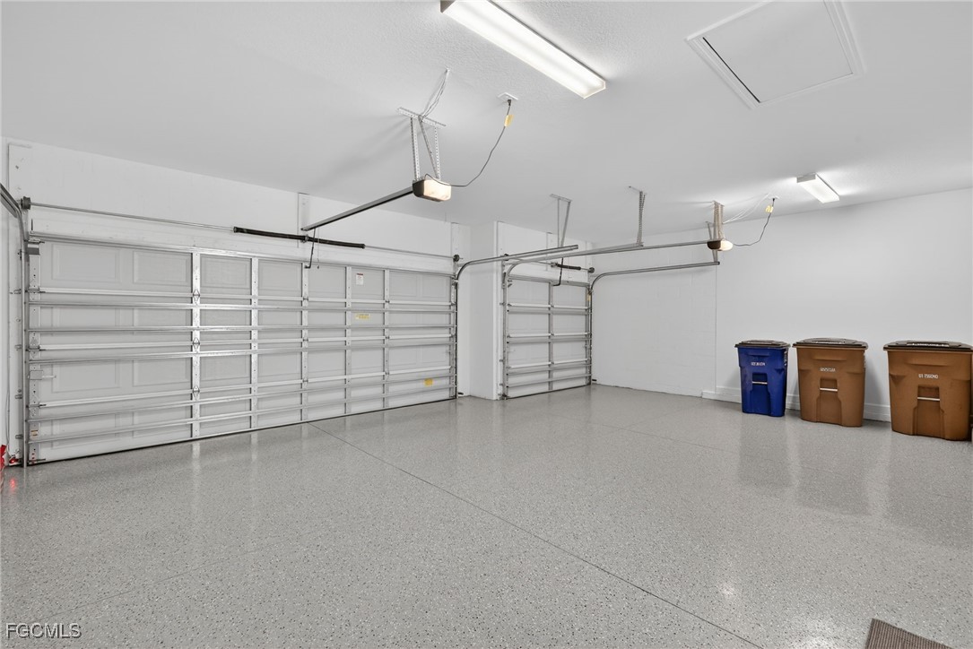 17364 Walnut Run Drive Alva, FL 33920 - Photo 47 of 50 a view of a garage
