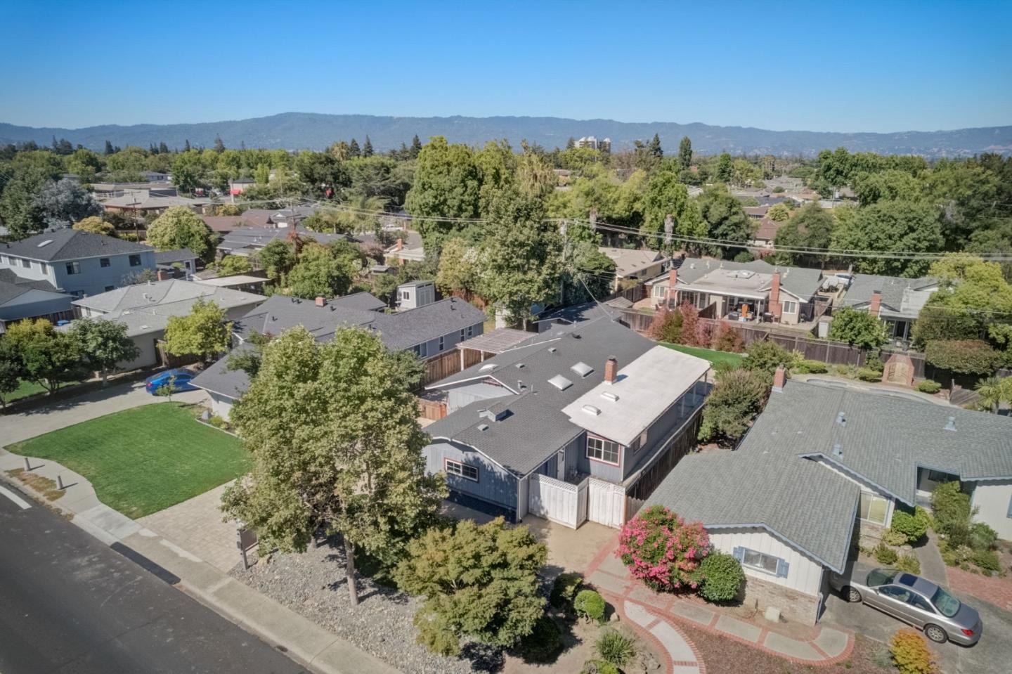 613 North Central Avenue Campbell, CA 95008 - Photo 55 of 66 an aerial view of a city with lots of residential buildings