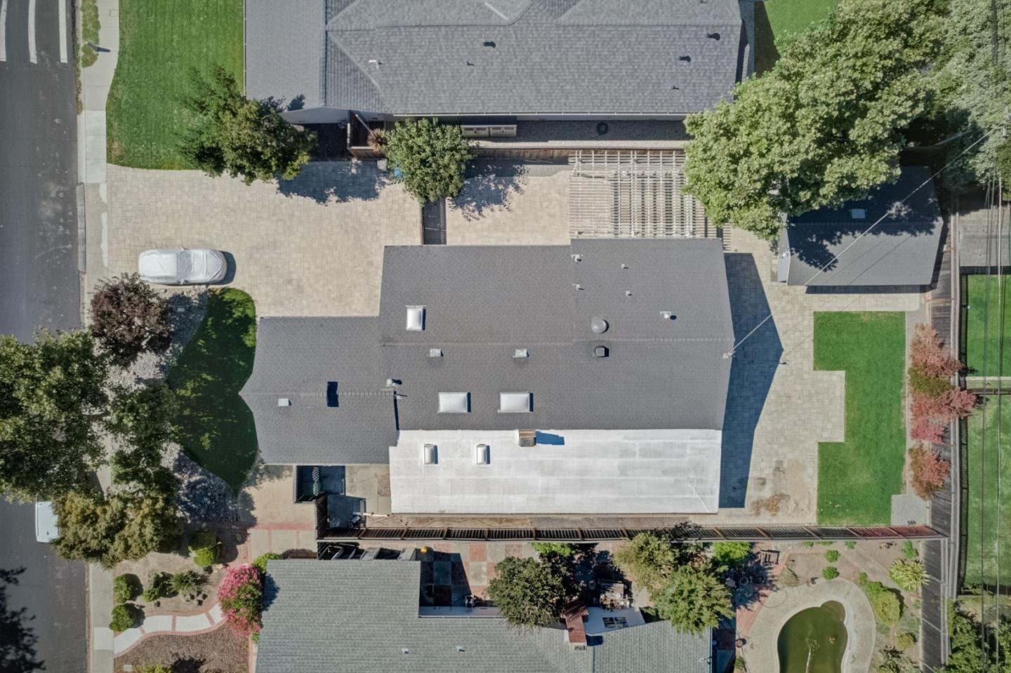613 North Central Avenue Campbell, CA 95008 - Photo 65 of 66 an aerial view of a house with a yard