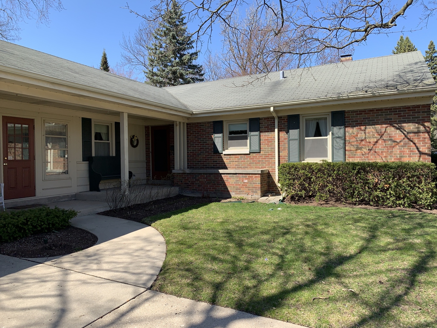 830 Warrington Road Deerfield, IL 60015 - Photo 14 of 15 a view of a house with backyard porch and garden