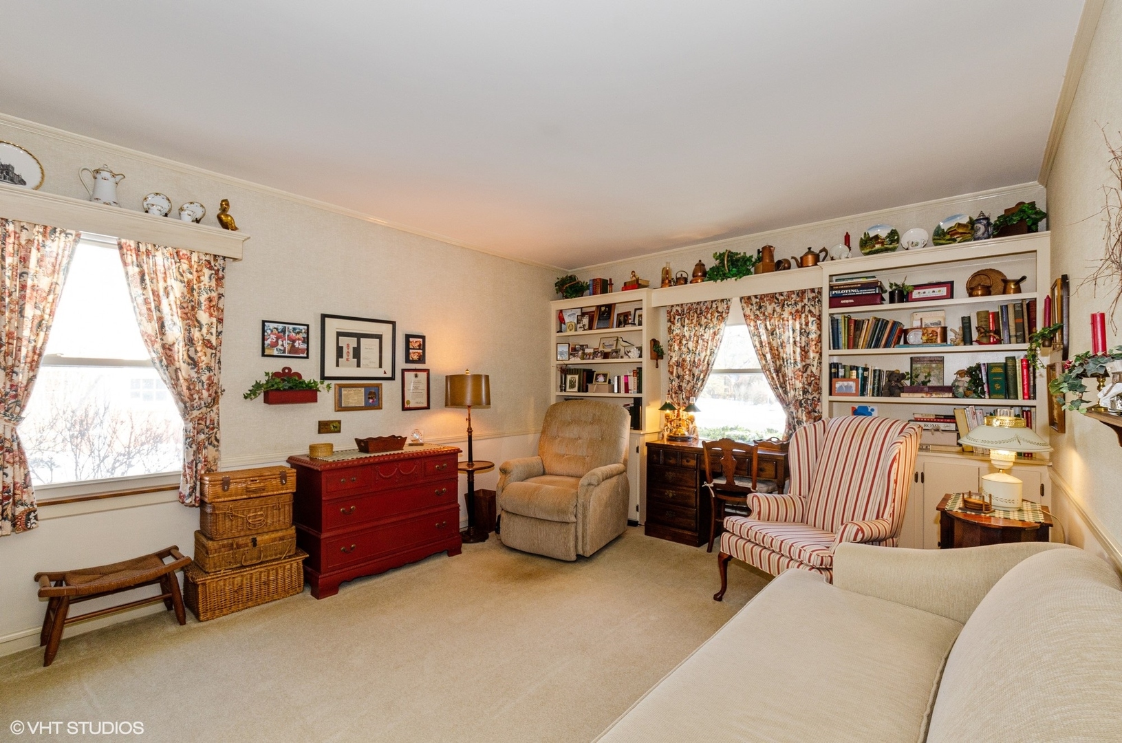 830 Warrington Road Deerfield, IL 60015 - Photo 9 of 15 a bedroom with furniture and a window